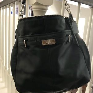 Authentic Black Coach Purse